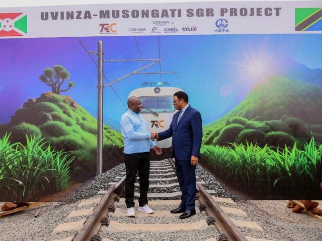 Une première ligne de chemin de fer pour relier le Burundi à la Tanzanie